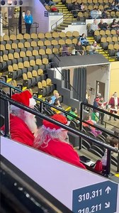 Found Mr and Mrs Santa Clause at hockey tnite