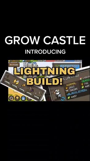 Grow Castle Lightning Build Strategy