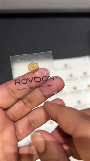 Transparent Labels for Product Packaging ✨ Custom Clear Stickers with Logo