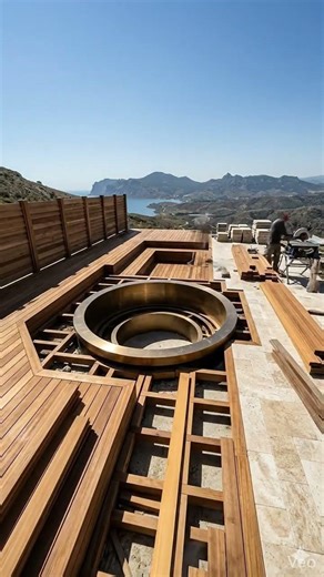 $Million Dollar Infinity Spa Transformation! 🌊✨ #shorts #luxury #renovation #architecture #viral