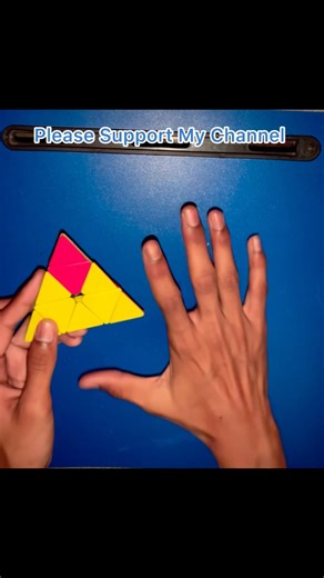 Pyramid cube new magic tricks solve #pyramid #rubikscube #viral #magical #tricks #trending#viral