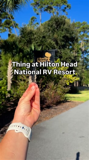 Things at Hilton Head National RV Resort ✨that just make sense✨ #hiltonheadnationalrvresort #hhnrvresort #bluffton #rvliving #thingsthatjustmakesense | Hilton Head National RV Resort