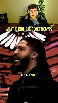 What is Biblical deception? #jesus #bible #jesuslovesyou #godisgood #fyp #viral #foryou #jaxonfox