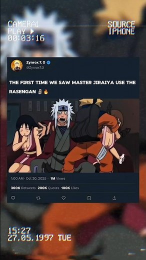 The first time we saw Master Jiraiya use the Rasengan 🗿🔥 #viralshorts
