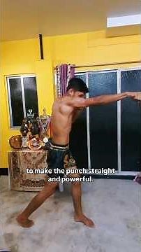 Day 3- How to Throw Perfect Straight Punch | Kickboxing & Boxing Basics #boxingtutorial #boxingtips