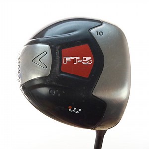 Callaway FT-5 Draw Driver 10 Degrees Fujikura E150 Graphite Regular Flex 53395G