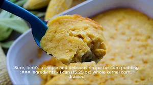 corn pudding recipe