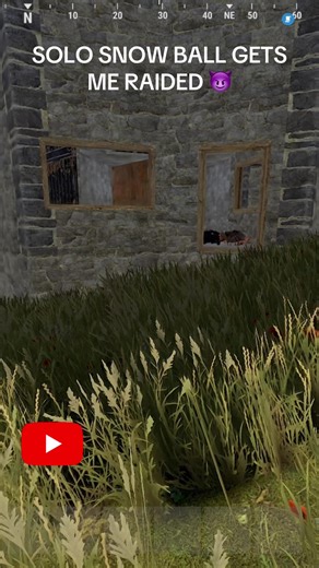 Solo snowball#rust #rutgame #rustconsole #rusttok #rustgameplay | rust