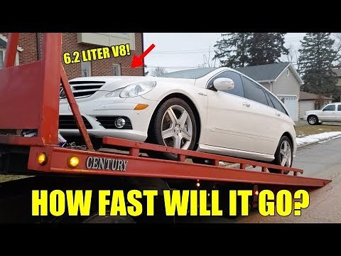 A Subscriber Shipped Me His R63 AMG To Prepare For A TOP SPEED Record! UNRESTRICTED 500-HP MINIVAN!