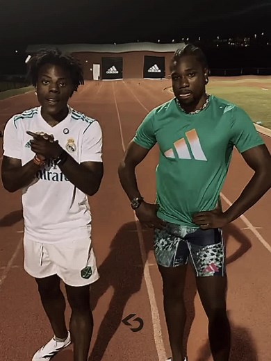 I Show Speed Vs Noah Lyles #sprint #running #trackandfield #speedrun #ishowspeed #noahlyles #speedrun #athletics #fyp