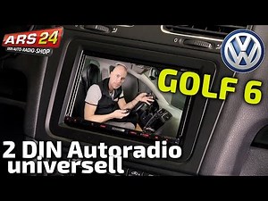 VW Golf 6 Double-DIN headunit installation - TUTORIAL - ARS24