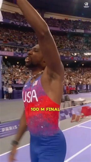Noah Lyles Wins Gold in Men’s 100m Final 🇺🇸🔥🥇 Paris 2024 Highlights #athletics #trackandfield