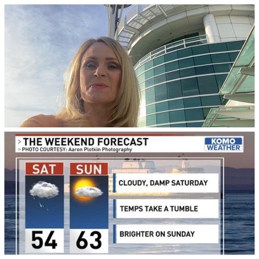 The Stones rolled into town on a perfect spring night for an outdoor concert—-it gets much cooler by the weekend in The Emerald! My cooler and showery May forecast tonight on @komonews at 11. #WAwx | Shannon O'Donnell KOMO