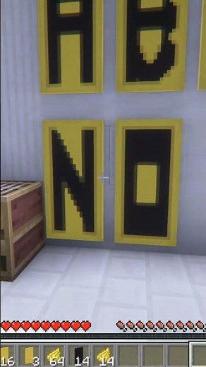 How to Make Letter "O" Banner Pattern in Minecraft | Quick Tutorial #shorts