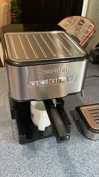 Chefman 6 in 1 Espresso Machine with Built In Milk Frother, 15 BAR Pum