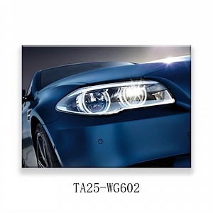 [Hot Item] Decorative LED Light Wall Art Canvas Painting Luxury Car Front & Rear Light Painting for Home Decor