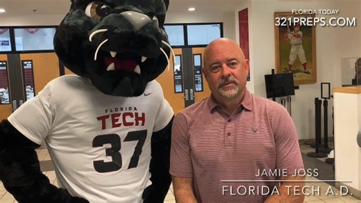 Florida Tech A.D. Jamie Joss talks about the university's new athletics logo