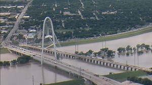 Trinity River in Dallas hits major flood stage