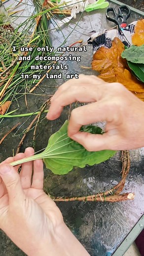 Natural Material Forest Sculpture Installation Art