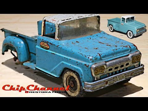 1961 Tonka Pickup Truck Restoration