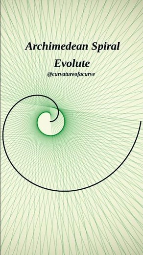 The Perfect Growth: The Archimedean Spiral Explained #maths