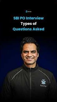 Which Types of Questions Asked in SBI PO Interview ?