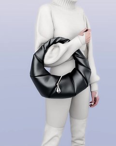 INTRODUCING MAM TWISTED COLLECTION MAM TWISTED bags are inspired by the unexpected twists that shake your soul, heart, and life as fast as the blink of an eye. TWISTED is a round ergonomic bag that twists back and forth and blends into your body. MAM's futuristic TWISTED BAGS are fabricated with high-quality recycled leather and come in 4 different color tones: off-white, black, nude, and rust. ➛ Discover the new collection. Link in bio. @shudigital: full body scan, bags photogrammetry and clean