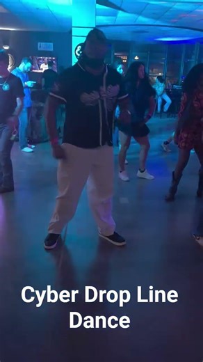 Cyber Drop Line Dance DEMO #linedance #linedancecommunity