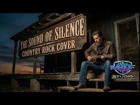The Sound Of Silence - Simon & Garfunkel (Country Rock Cover) [MAF STUDIO]