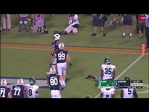 Auburn Football vs Tulane Highlights