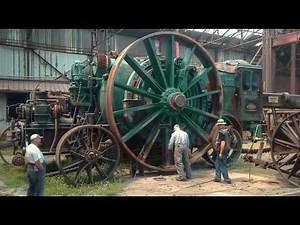 Massive Steam and Diesel Engines Restored to Power – Satisfying Antique Startup Compilation