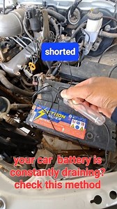825K views · 4.6K reactions | #cars #tips #wiring #testing #Battery #short #howto test battery shorted or not shorted #tutorial #repair @topfans Mechatronics Tyronn | Mechatronics Tyronn | Facebook