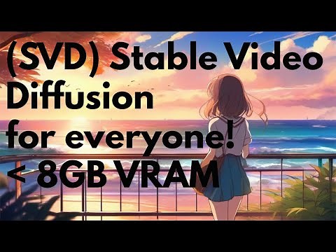 Less than 8GB VRAM! SVD (Stable Video Diffusion) Demo and detailed tutorial - in Comfy UI