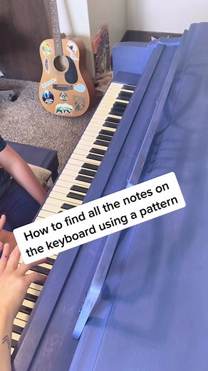 How to Find All the Notes on the Keyboard Using a Pattern