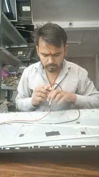 Panasonic LED TV backlight problem service centre#viral #tvrepair #sagar#gujratibajar#mp#mp15#shorts
