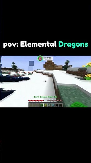 If elemental dragons existed in Minecraft #shorts
