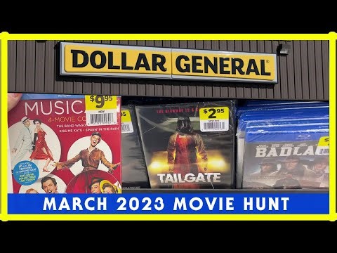 DOLLAR GENERAL March 2023 DVD and Blu Ray Movie Hunt - Awesome Deals on Blu Rays and Horror DVDs