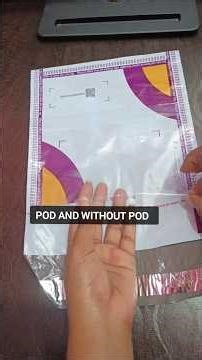 Different Between Pod and Non Pod Packaging #ytshorts #shorts #minivlog #ecommerce #meesho