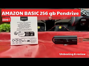 🔹 Amazon Basics 128GB Pendrive - Full Review & Speed Test! 🔹
