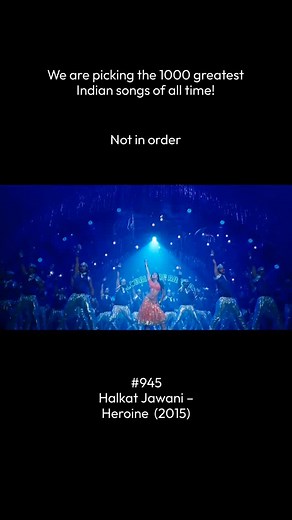 Desi Hits on Instagram: ""Halkat Jawani" 🔥 is a bold Bollywood dance hit from Heroine (2012), featuring Kareena Kapoor 💃 and vocals by Sunidhi Chauhan 🎤. With its catchy desi beats, this song is a must-have for reels and Bollywood nostalgia lovers! 🎶✨ #HalkatJawani #BollywoodReels 🎥 #IndianMusic 🎵 #KareenaKapoor 💃 #SunidhiChauhan 🎤 #DesiVibes 🎶 #TrendingBollywood 🚀"