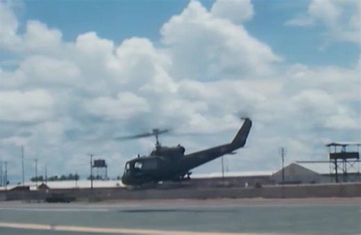 “The Seawolves Launch.” In the humid dusk of the Mekong Delta, the roar of rotors cuts through the air. HAL-3 Hueys—armed, ready, and relentless—lift off into the fading light. These were the eyes and fists of the brown-water Navy, bringing the fight to the enemy in some of the most unforgiving terrain on Earth. From Mekong mudflats to jungle treelines, the Seawolves of Helicopter Attack Squadron (Light) 3 were always first in, last out. Authentic Vietnam War footage Real sound #HAL3 #Seawolves 