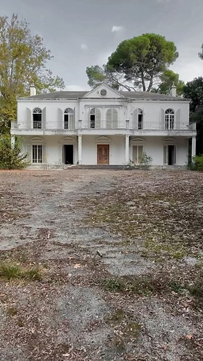 abandoned.berlin | lost places | urbex on Instagram: "Villa Greyhounds. Villa Levrieri. . One of the few more modern and well-known abandoned villas in Italy. Well hidden behind iron gates in a dense park that looks more like a small forest with a clearing. It impresses with its colorful interior with many lascivious murals and the greyhound staircase, as well as the overgrown swimming pool. Little is known about its history. . —————————————————————————— #abandoneditaly #italianarchitecture #arc