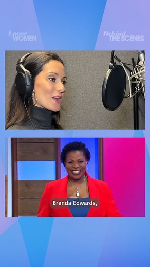 She can’t be seen but she can definitely be heard 👀👂 Meet Babita, the beautiful face and voice behind ‘Today’s Loose Women Live’ 👏🙌 | Loose Women