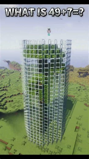 How to Build a Modern Glass 🏠 Skyscraper in Minecraft (Tutorial) /#minecraft #vidhanzyrex