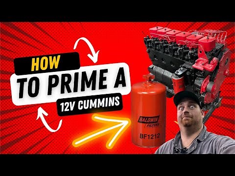 "Want to Know How to Prime a 12v Cummins Fuel Filter? Watch to Find Out!"