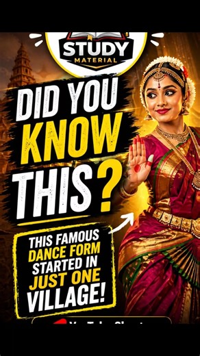From One Village to the World 🌍 | Kuchipudi Dance Story #shorts