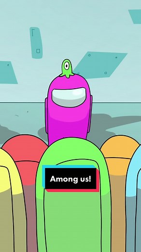 WhitasWhit Among Us Animation in Cute Art Style