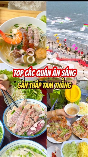 ‼️Top các quán ăn sáng ngon gần tháp Tam Thắng Vũng Tàu, lưu ngay #vungtau #anchoivungtau72 #duphongcorp #bunhaisanbebe #ansangvungtau | Ăn Chơi Vũng Tàu
