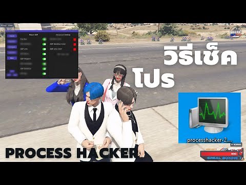 FIVEM : Process Hacker สามารถเช็คว่าคนอืนเล่นโปรได้ไหม ?