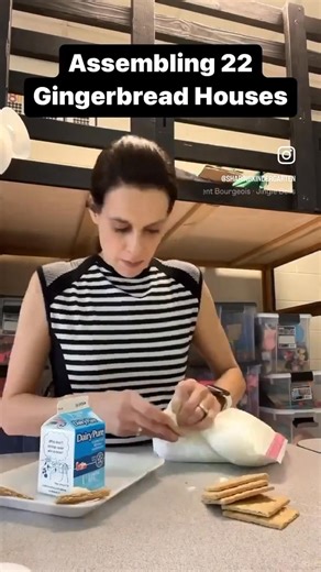 Gingerbread House Prep is underway... here are all the details: https://sharingkindergarten.com/milk-carton-gingerbread-houses/ | Sharing Kindergarten